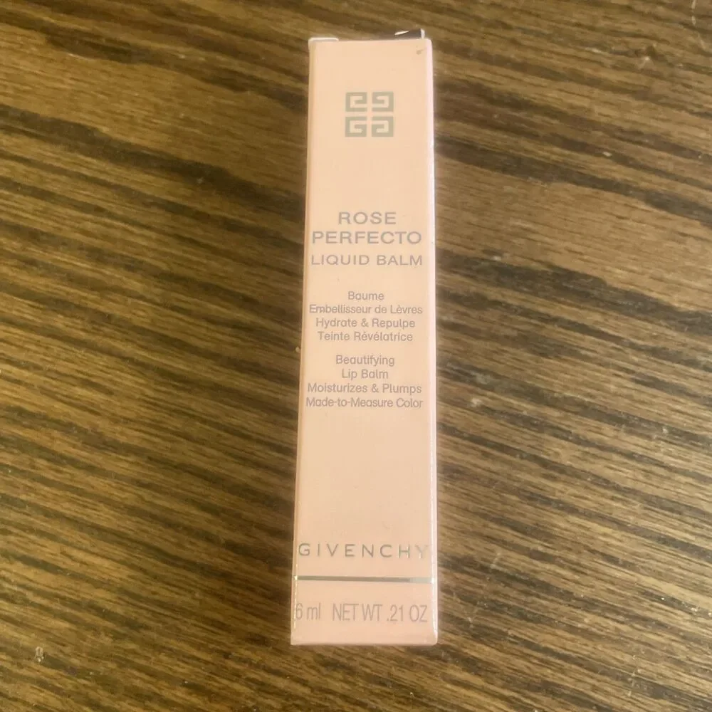 Givenchy Rose Perfecto Liquid Balm 011 Black Pink 6ml New in the Box